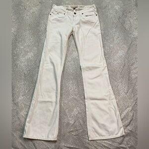 J&Company White Flare Jeans